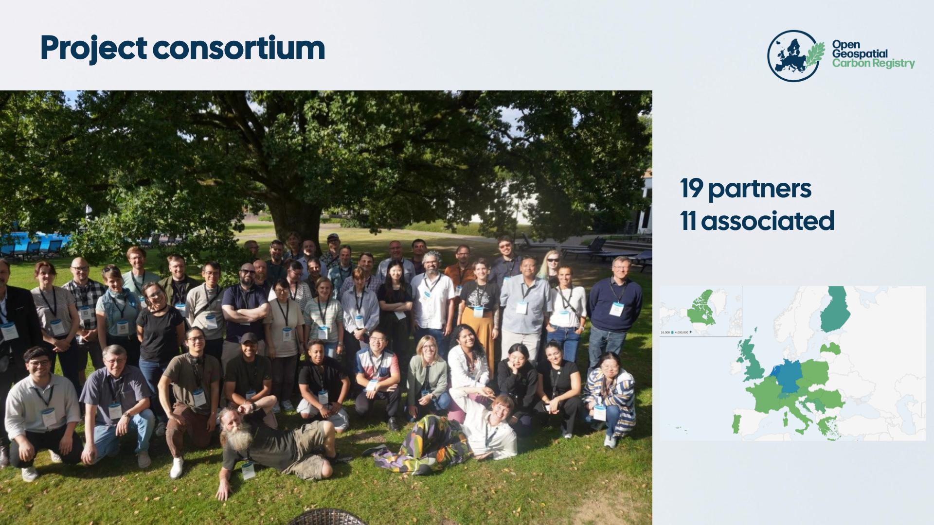 OGCR project team during the launch.